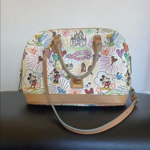 Authentic Dooney & Bourke Disney Sketch Satchel